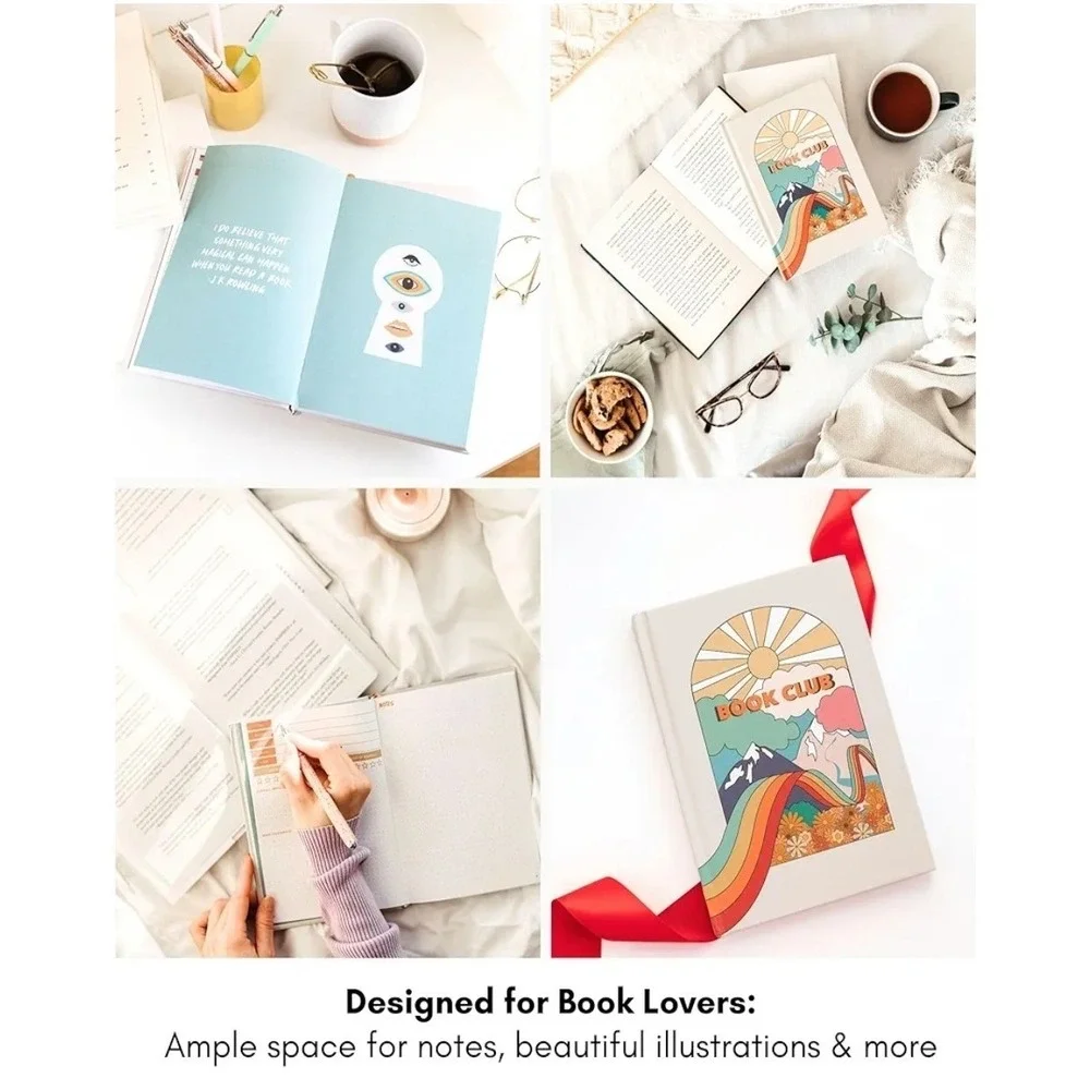 Lamare Reading Journal for Book Lovers - Hardcover Book‎ Journal New